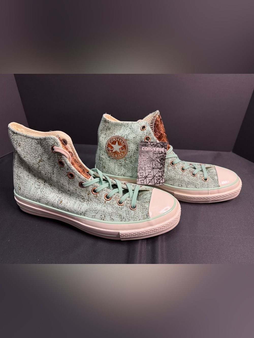 Converse 70’s Lovejoy Boston Map High Top Limited Edition Home Sweet Home New